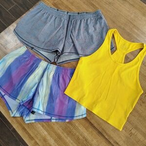 JOLYN Rochelle Tank Top & Doyle Lined Running Shorts Size L/XL